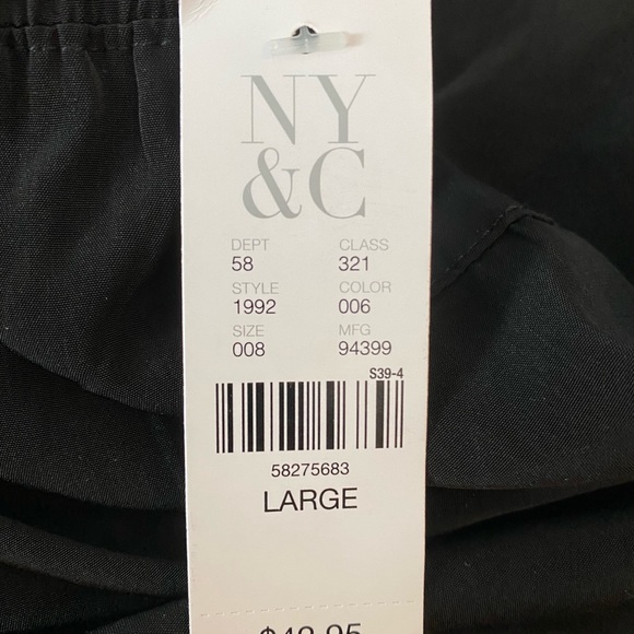 Brand New with Tags NY&C Black Joggers - Picture 5 of 9